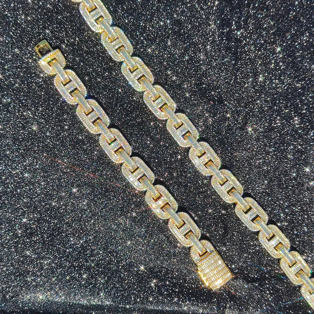 15mm Danity Chain Jewelry gold