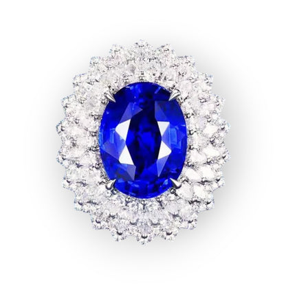 Natural Sapphire 5.5 Carats Ring